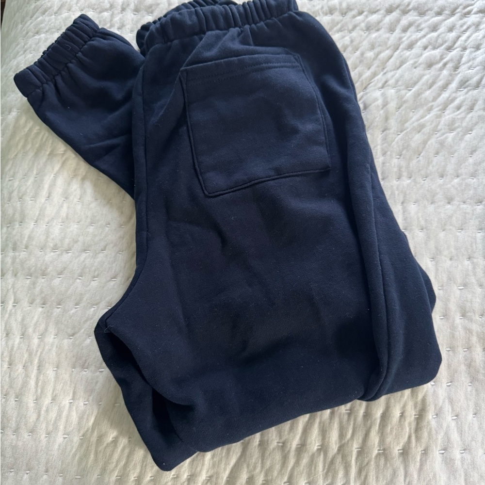 Garage Navy Blue Joggers - Picture 3 of 3